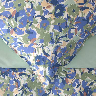 Taie d’oreiller Daisy Bleuet Jalla