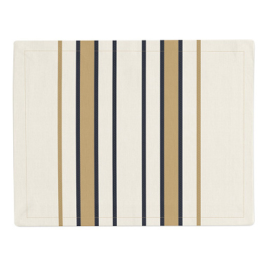 4 sets de table Espe­lette Argile Jean Vier