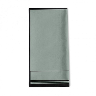 6 serviettes de table Beau­ri­vage Vert de Gris Jean Vier