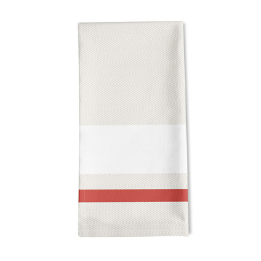 6 Serviettes de table Doni­bane Carmin Jean Vier