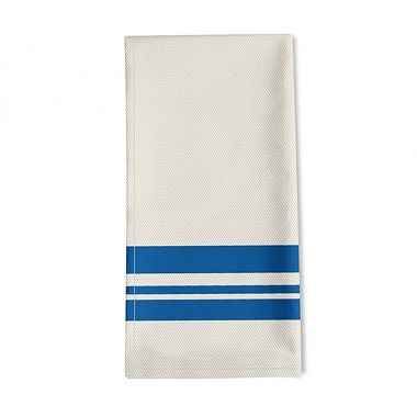 6 serviettes de table Saint-Jean de Luz Bleu Luzien Jean Vier