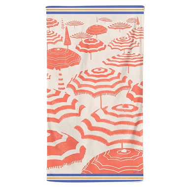 Drap de plage grandes vacances Corail Jean Vier