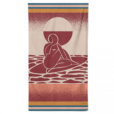 Drap de plage Yoga Blush Jean Vier
