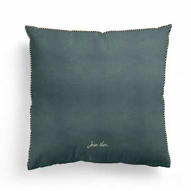 Housse de cous­sin Gozoa Vert de Gris Jean Vier