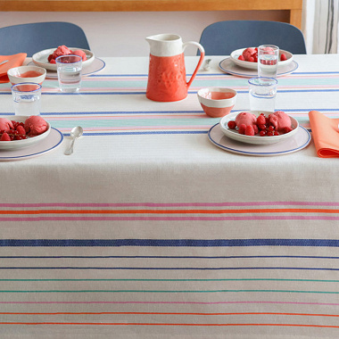 Nappes Berrain Multi­co­lore Jean Vier
