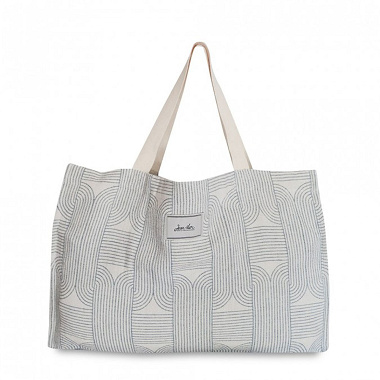 Sac Shop­ping Katea Encre Jean Vier