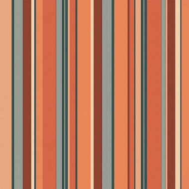 Tissu au mètre Oleta Terra­cotta Jean Vier