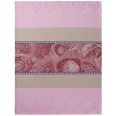 4 Essuie mains Jardin des Choux Roma­nesco Le Jacquard Français