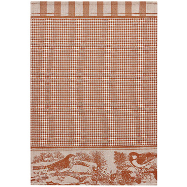 4 Essuie mains Mélo­dies Noisette Le Jacquard Français