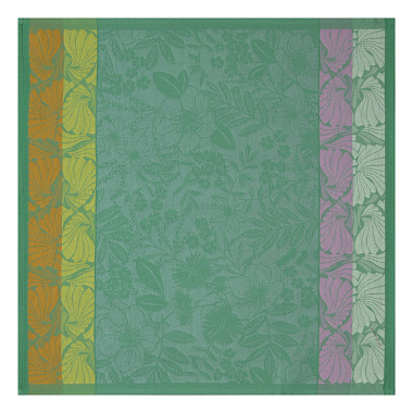 4 serviettes de table Cottage Jardin Le Jacquard Français