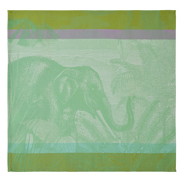 4 serviettes de table Sinha­râja Jungle Le Jacquard Français