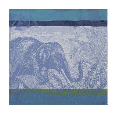 4 serviettes de table Sinha­râja Océan Le Jacquard Français
