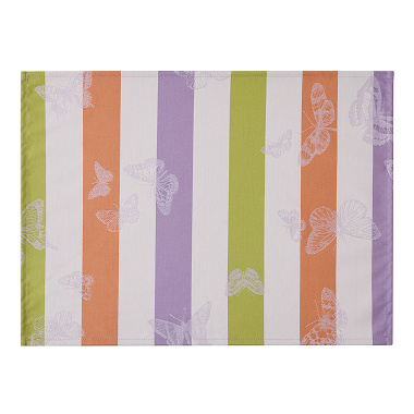 4 Sets de table Bal des Papillons Lilas Le Jacquard Français