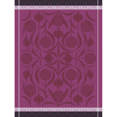 4 Torchons Ail Rose Le Jacquard Français