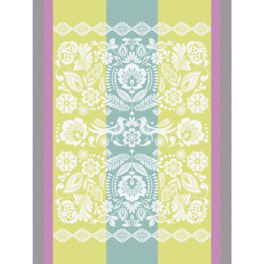 4 Torchons Alégria Lagoon Le Jacquard Français