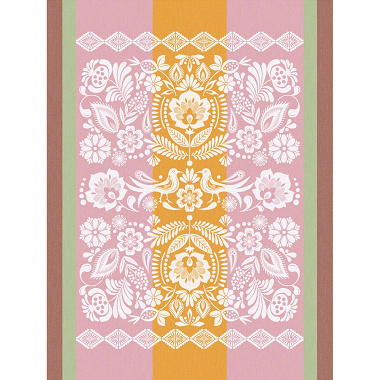 4 Torchons Alégria Sorbet Le Jacquard Français