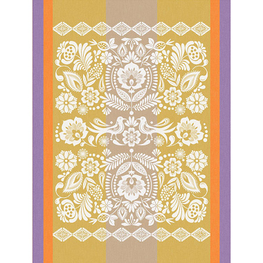 4 Torchons Alégria Sunset Le Jacquard Français