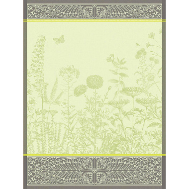 4 Torchons Bloo­ming Bour­geon Le Jacquard Français