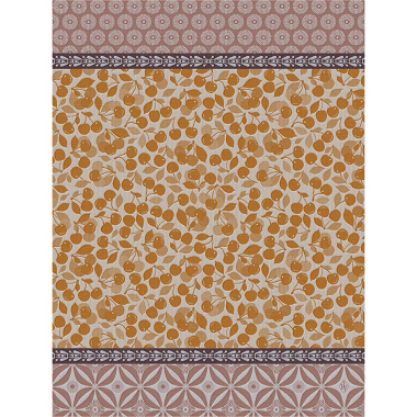 4 Torchons Cerise Napo­leon Le Jacquard Français