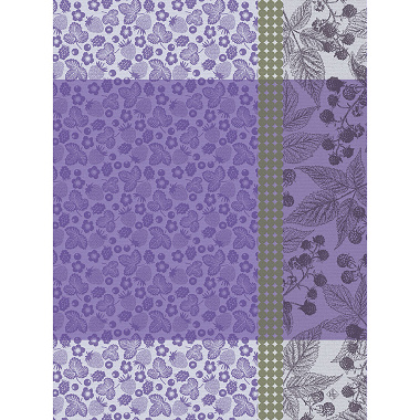 4 Torchons Cueillette d été Mure Le Jacquard Français
