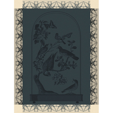 4 Torchons Curio­sité Animales Nuit Le Jacquard Français