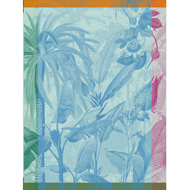 4 Torchons Equa­teur Ara Le Jacquard Français