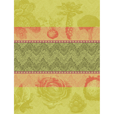 4 Torchons Jardin des Choux Brocoli Le Jacquard Français