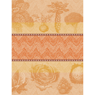 4 Torchons Jardin des Choux Kale Le Jacquard Français