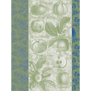 4 Torchons Pommes à Croquer Granny Le Jacquard Français