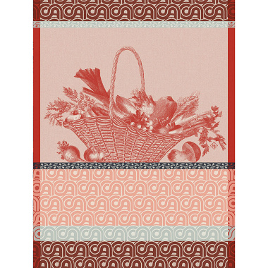 4 Torchons Pota­ger d’Hi­ver Bette­rave Le Jacquard Français