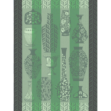 4 Torchons Pote­ries Céra­mique Le Jacquard Français