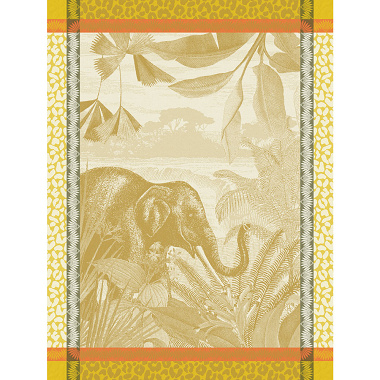 4 Torchons Sinha­râja Fauve Le Jacquard Français