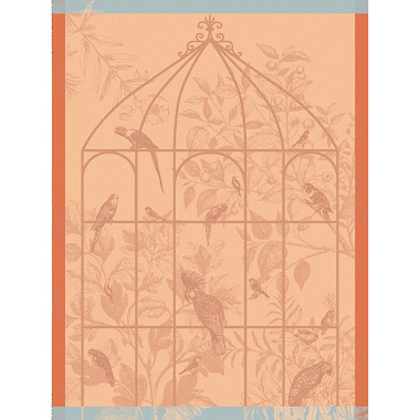 4 Torchons Sonate rouge-gorge Le Jacquard Français