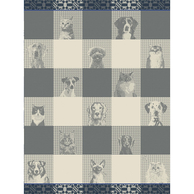 4 Torchons Truffes Char­treux Le Jacquard Français