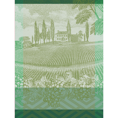 4 Torchons Vignoble Vigne Le Jacquard Français