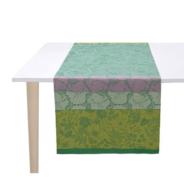 Chemin de table Cottage Jardin Le Jacquard Français