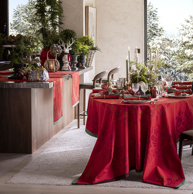 Nappe Féerie Sucre d’Orge Le Jacquard Français