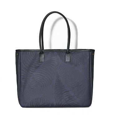 Sac Shop­ping Palme Bleu Le Jacquard Français