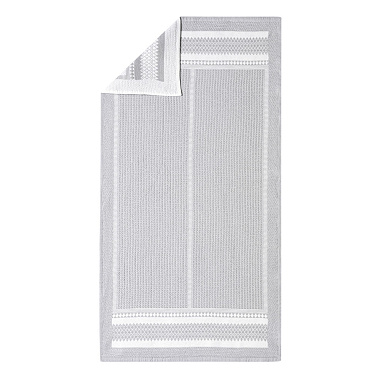 Serviette de toilette Bath Club Gris Miné­ral Le Jacquard Français