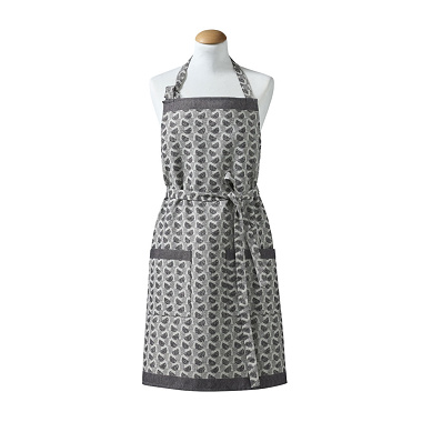 Tablier Empreinte Char­bon Le Jacquard Français