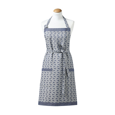 Tablier Empreinte Cobalt Le Jacquard Français
