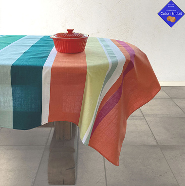 Nappe enduite Bahine Orange L’En­so­leillade