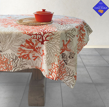 Nappe enduite Quibe­ron Corail L’En­so­leillade