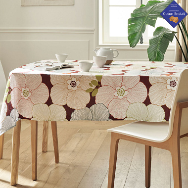 Nappe Anémone Bordeaux Nydel