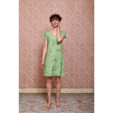 Chemise de nuit Kawaï Flower Green Pip Studio