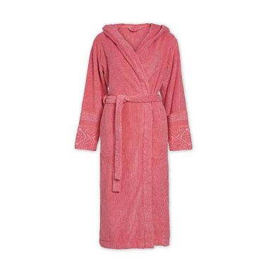 Peignoir capuche Soft Zellige Corail Pip Studio