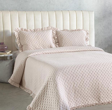 Couvre lit Melfi Rose Reig Marti