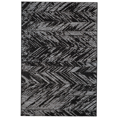 Tapis Evora noir Rug Repu­blic