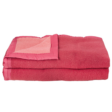 Couver­ture Volta bois de rose/rose toison d’or