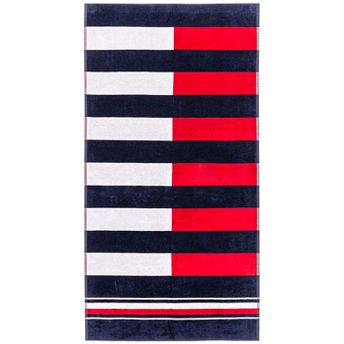 Drap de plage Coas­tal Navy Tommy Hilfi­ger